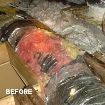 Before Air Duct Replacement