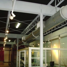 Metal Spiral Ductwork Installation
