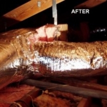 After Air Duct Installation